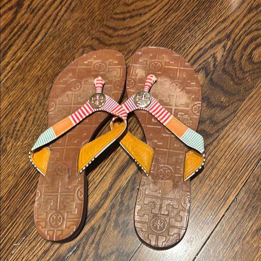 Stylish Brown and Multicolor Sandals